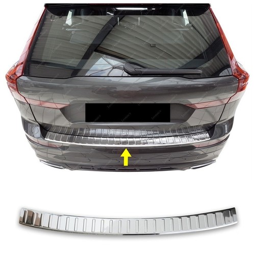 Chrome rear bumper protector - chrome,