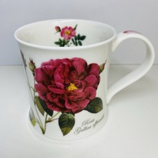 Dunoon Balmoral REDOUTE Roses Mug - Fine Bone China - Excellent Condition
