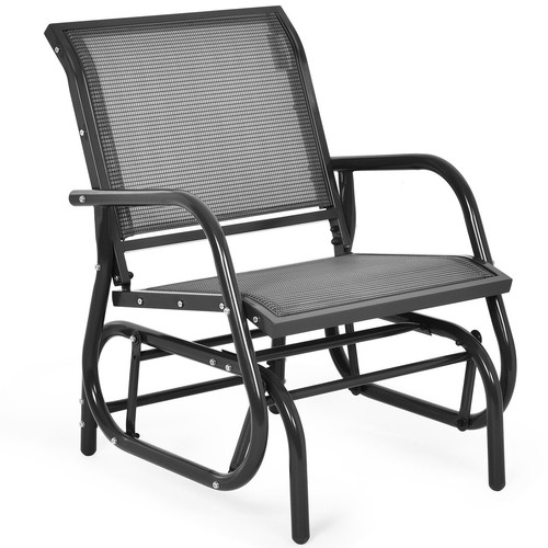 Garden glider chair metal - garden,