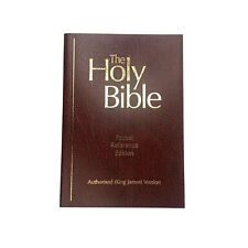 Pocket Reference Holy Bible Authorised King James Version Gift Easy to Carry