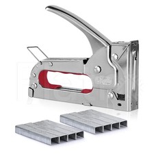 Heavy Duty Staple Gun Trigger Staple Tracker Upholstery Nail 500 x Staples