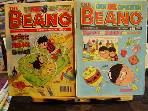 Job lot vintage beano - ,