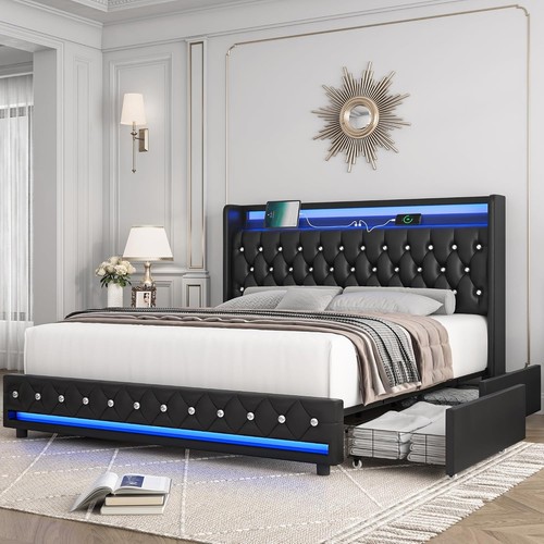 New modern queen - queen, bed