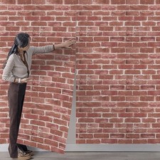 1-6x 3D Brick Effect Wallpaper