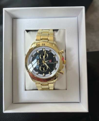 Luis cardini gold tone quartz - cardini,