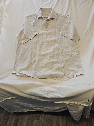 Cherokee linen blend beige - linen,