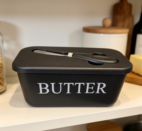 Butter dish with lid - butter,