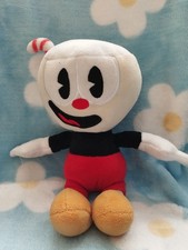 Collectors Cupheads Plush Toy Red With Straw 8"