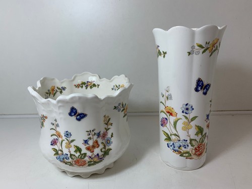 Aynsley cottage garden vase - cottage,