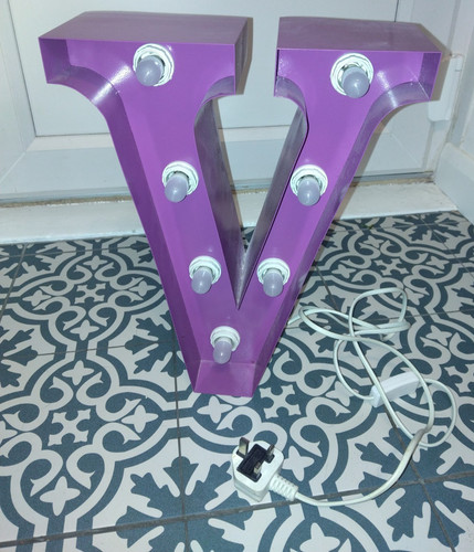 Marquee letter light - letter,