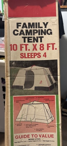 Vtg sears hillary tent - vtg,
