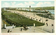 Plymouth Antique Postcard Hoe