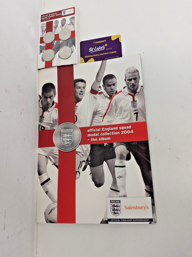Official england squad - official, medal