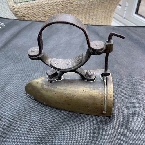 Vintage brass sad - brass, iron