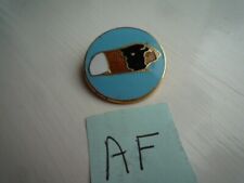 HAMSTER GUINEA PIG METAL ENAMEL BADGE BROOCH   AF