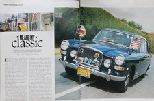 CC 2004 magazine article: 1966 VANDEN PLAS PRINCESS 4-litre R classic