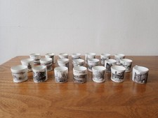 Collection of vintage  souvenir miniature mugs