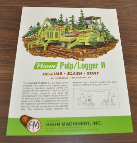 Hann pulp logger lift logging - logger,