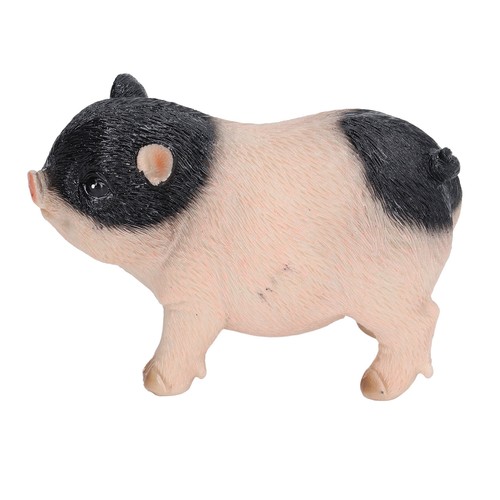 Garden resin pig statue - garden,