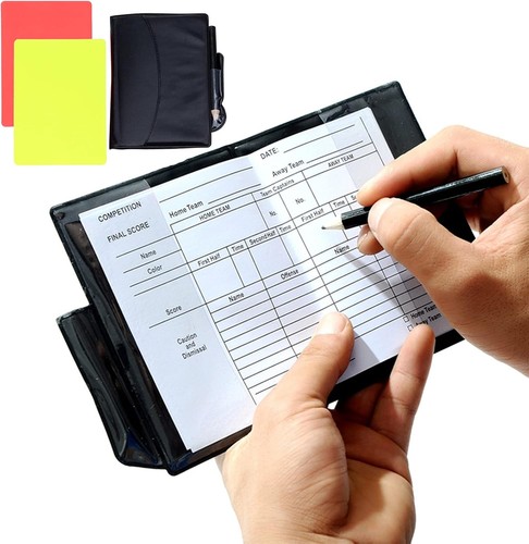 Referee card set sports - referee,