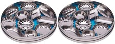 Fox Run 36-Piece Tinplated Steel Mini Tartlet Set w/ Storage Tin (2-Pack)