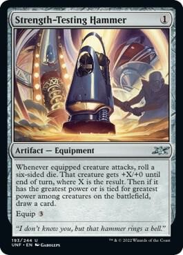 Mtg strength testing hammer - -, strength-testing