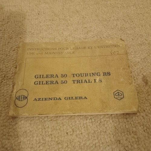 1970 gilera touring - 1970,s,