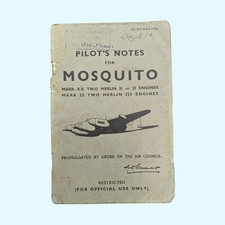 WW2 RAF MOSQUITO MKXX & XXV