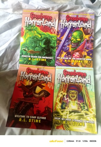 Goosebumps horrorland series - goosebumps,