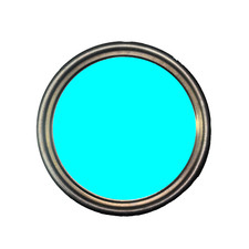 Aqua blue brake caliper - brake, paint