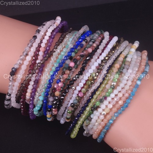 Natural faceted round gemstone - round,
