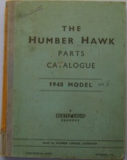 Humber Hawk 1948 Model