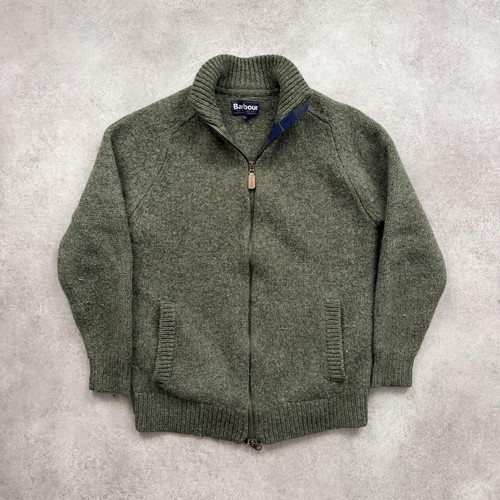 Barbour wool zip sweater - barbour,