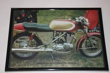 1973 Weslake Triumph Special Motorcycle Framed Original Magazine Print from 1975