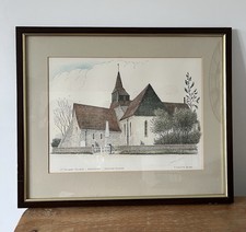Frank W. Smith Original 1986 Artwork – St Peter’s Church Northney Hayling