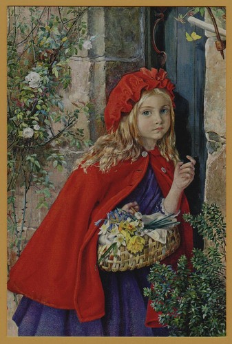 Little red riding hood - red,