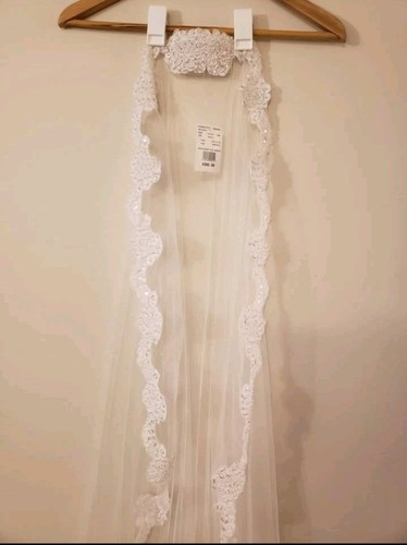 Mantilla style bridal veil - mantilla-style,