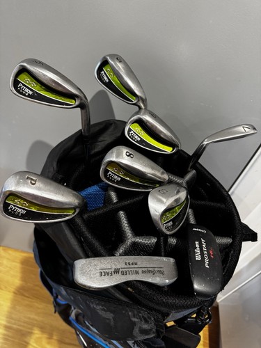 Complete golf club set with - golf,