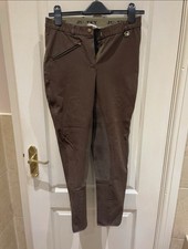 Men’s 28” Long Legged Breeches With Stretchy Calves Brown