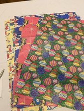 9 Sheets Of Vintage Wrapping