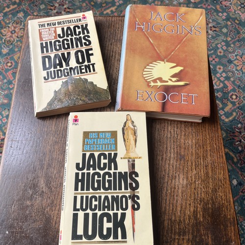 Jack higgins books bundle 3 - jack,