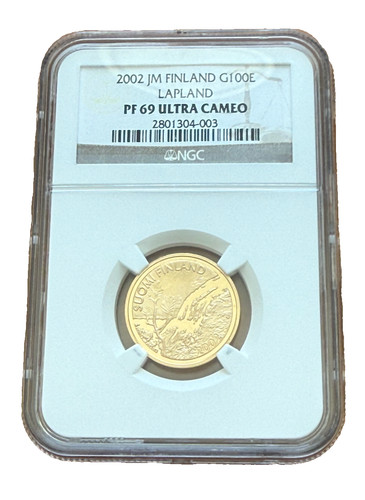 Finland 2002 gold oz - 2002, 1/4