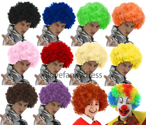 Afro wig fancy dress - afro,