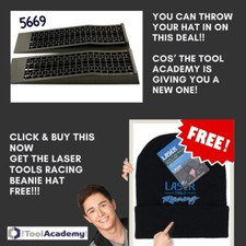 LOW LEVEL CAR RAMPS IDEAL FOR CLASSIC CARS 700x200x80mm 5T + FREE BEANIE HAT