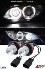 2X Angel Eyes Halo LED White Light Bulbs For BMW E87 E64 E63 E65 E66 E53 X5 E83