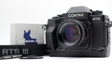 No Leak [Top MINT] Contax RTS III SLR 35mm Film Camera 50mm F1.4 AEJ Lens JAPAN
