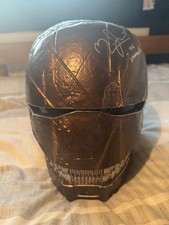 The Stranger Replica Helmet From Star Wars Acolyte Signed By Manny Jacinto