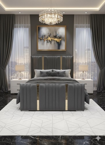 King size golden - strip, beds