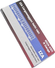 Revolution Trains N Gauge NIZA-2101 IZA Cargowaggon Twin Van Original Livery