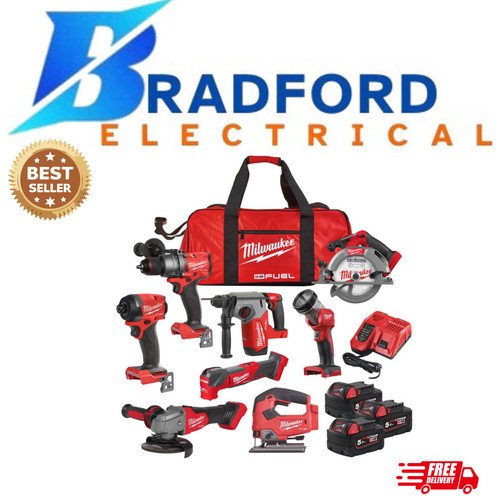 Milwaukee m18 fuel piece kit - 8-piece,
